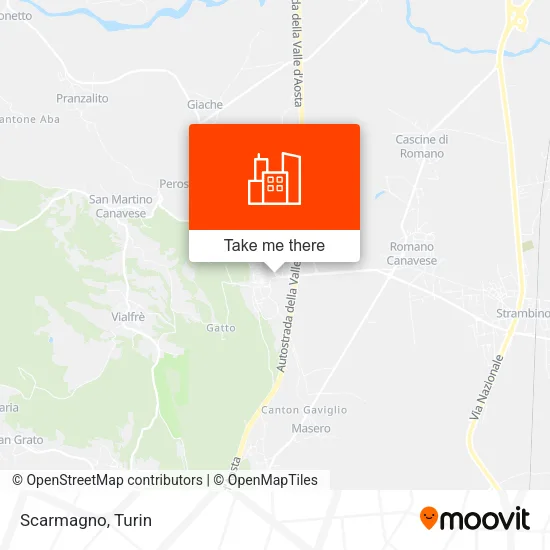 Scarmagno map