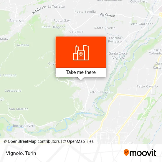 Vignolo map