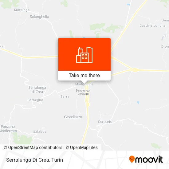 Serralunga Di Crea map