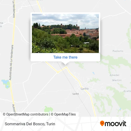 Sommariva Del Bosco map
