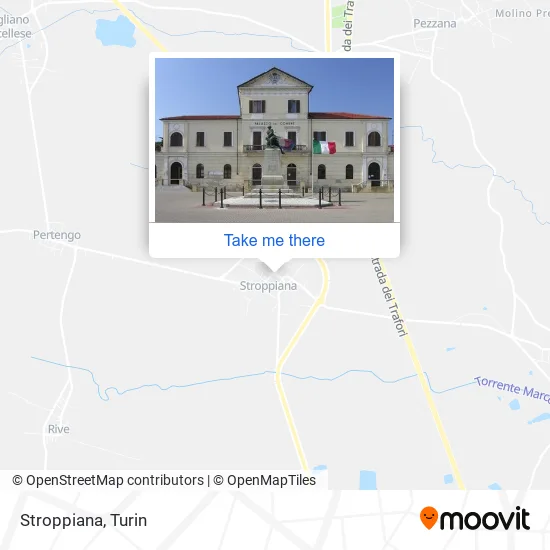 Stroppiana map