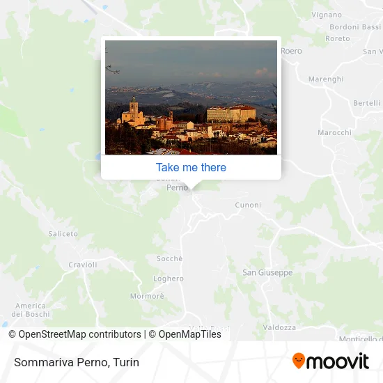 Sommariva Perno map