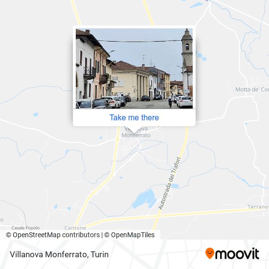 Villanova Monferrato map
