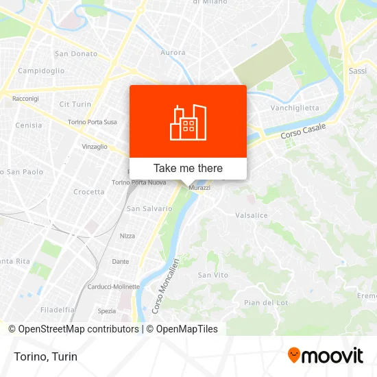 Torino map