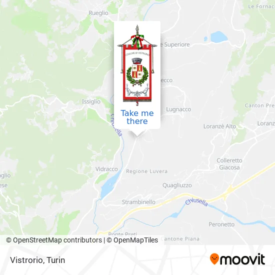 Vistrorio map