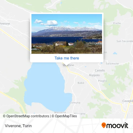 Viverone map