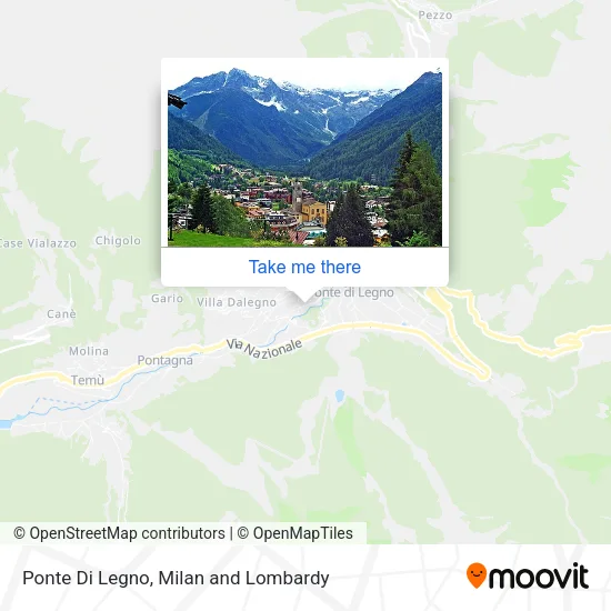 Ponte Di Legno map