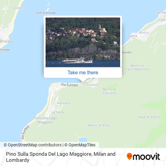 Pino Sulla Sponda Del Lago Maggiore map
