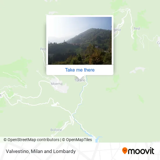 Valvestino map