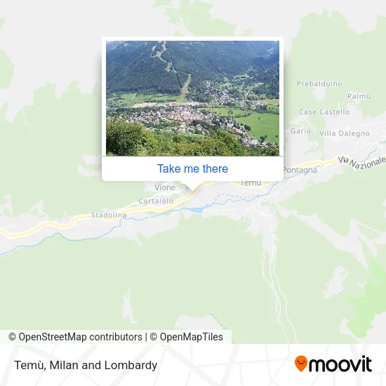 Temù map
