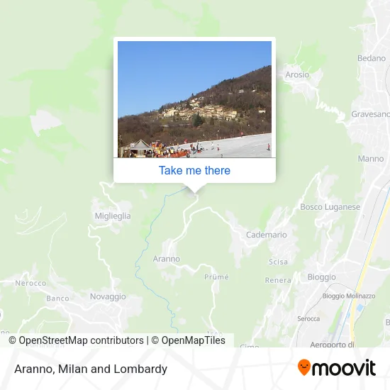 Aranno map