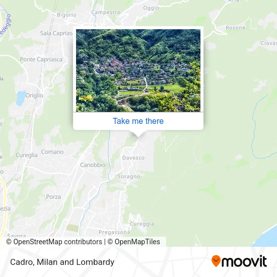 Cadro map
