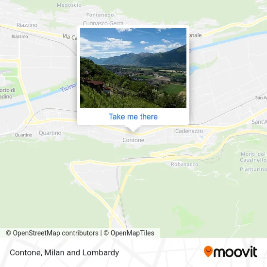 Contone map