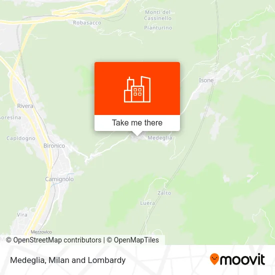 Medeglia map