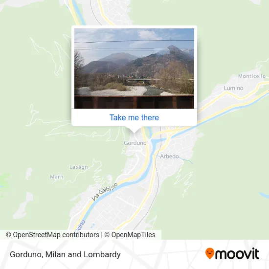 Gorduno map