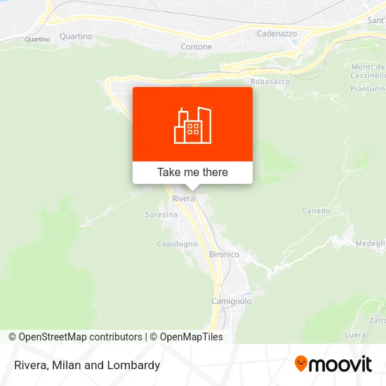 Rivera map