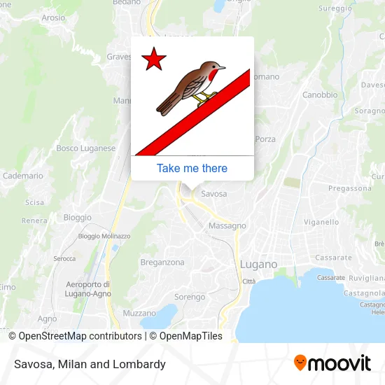 Savosa map