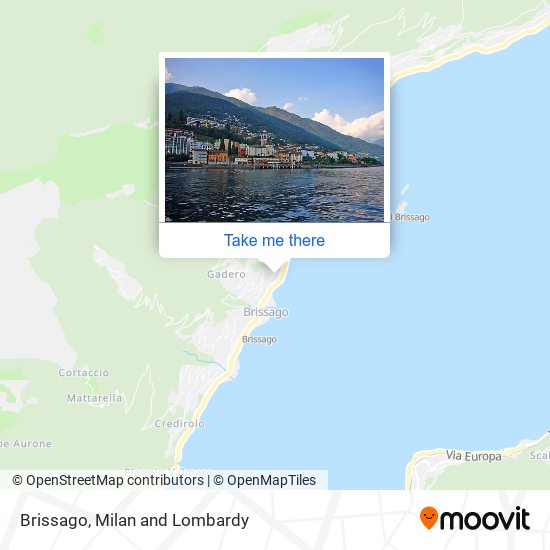 Brissago map