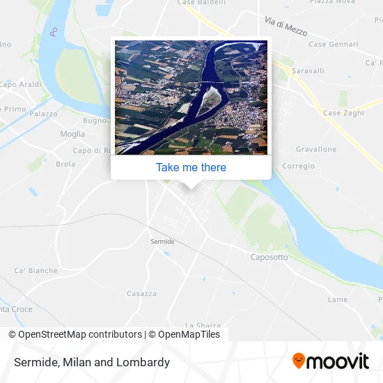 Sermide map