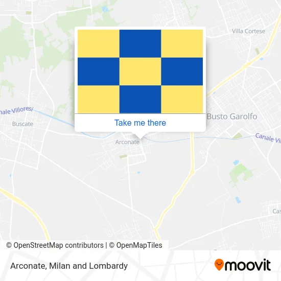 Arconate map