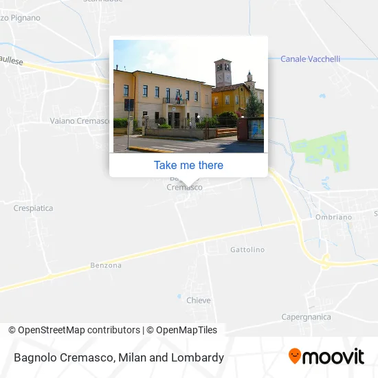 Bagnolo Cremasco map