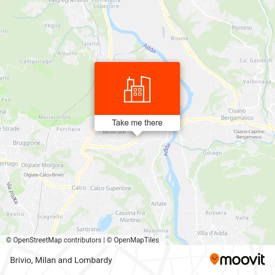 Brivio map