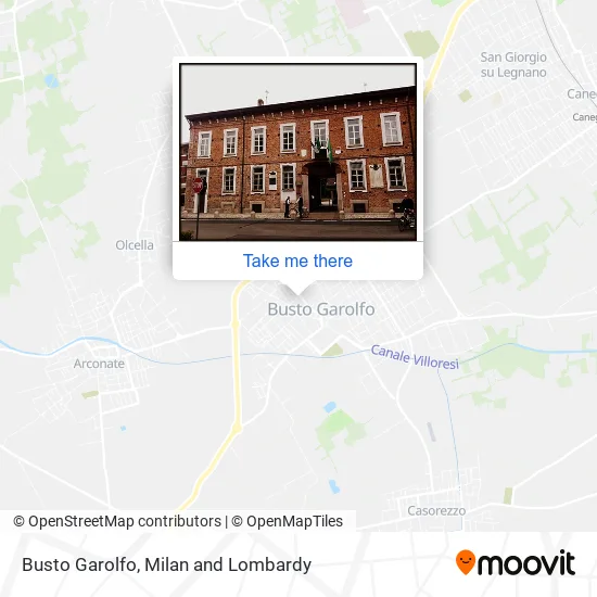 Busto Garolfo map