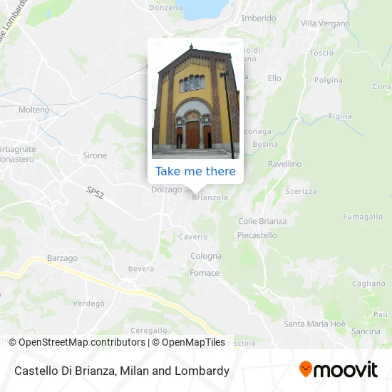 Castello Di Brianza map