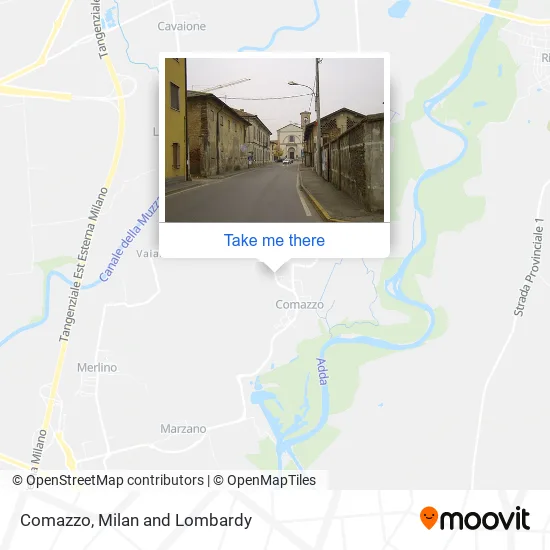 Comazzo map