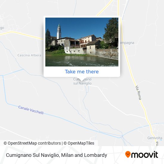 Cumignano Sul Naviglio map