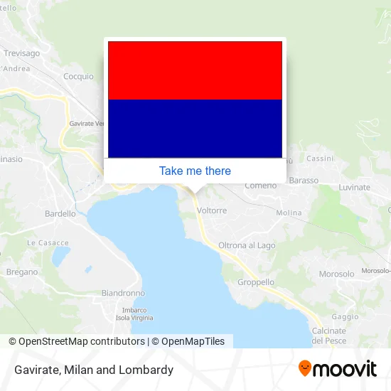 Gavirate map