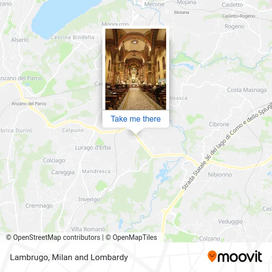 Lambrugo map