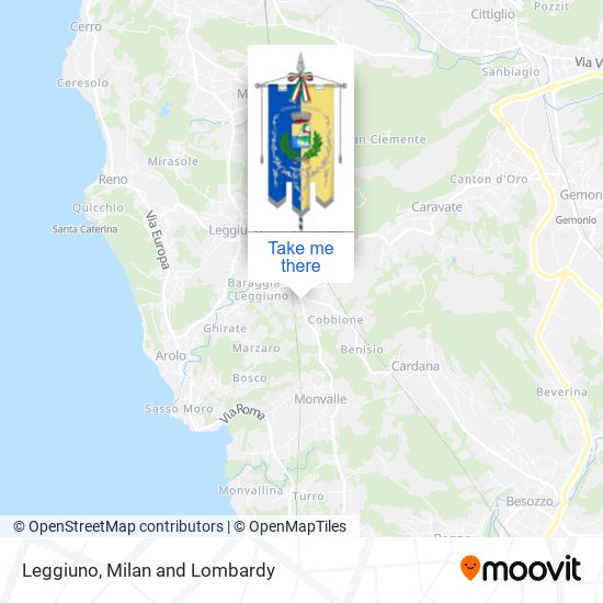 Leggiuno map