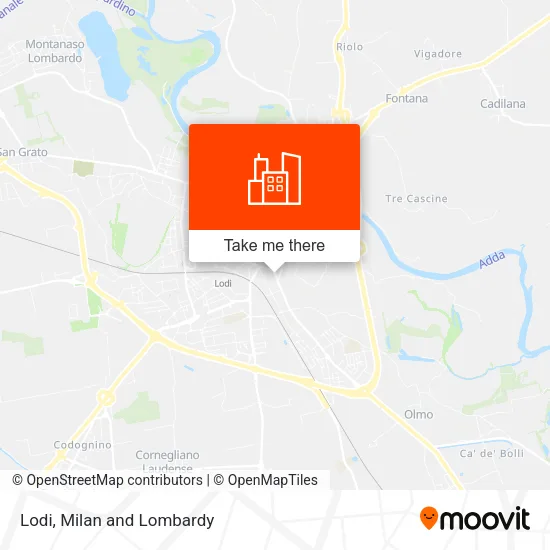 Lodi map