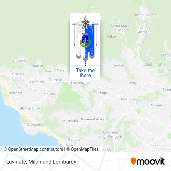 Luvinate map