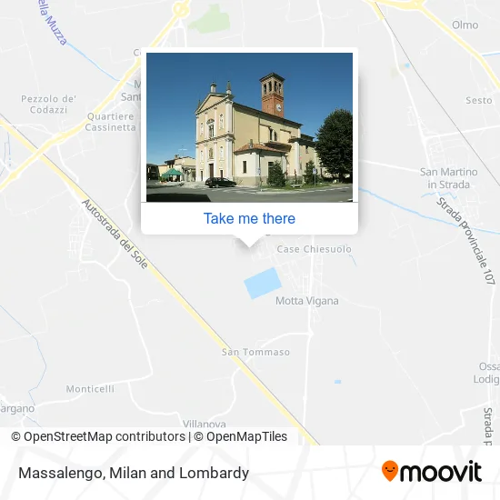 Massalengo map