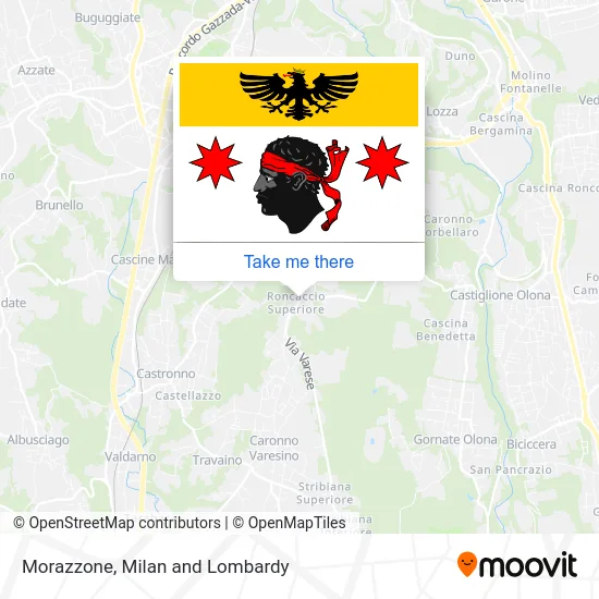 Morazzone map