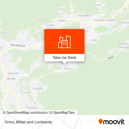 Orino map