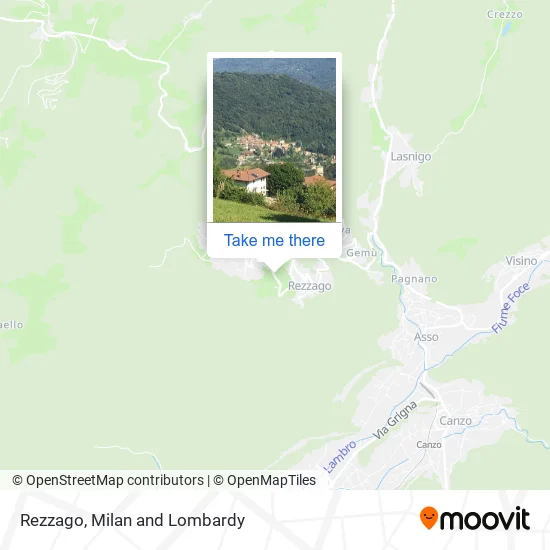 Rezzago map