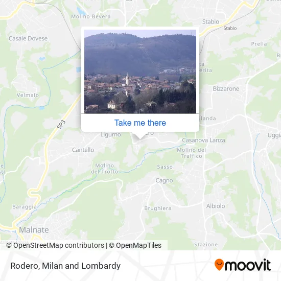 Rodero map