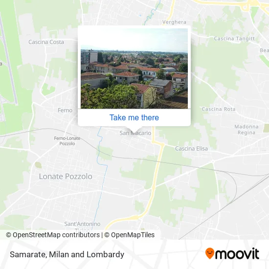 Samarate map