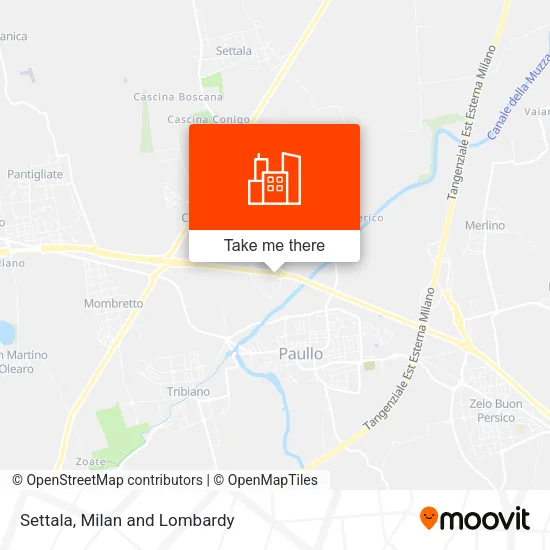 Settala map