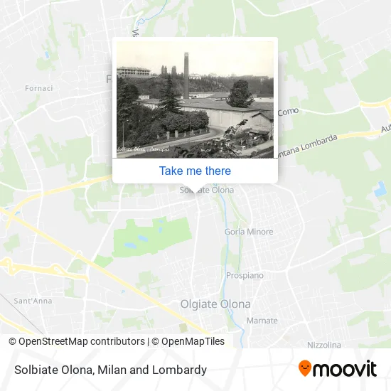 Solbiate Olona map
