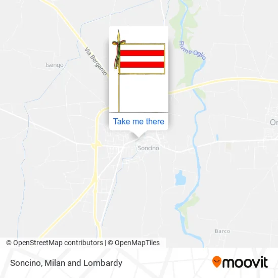 Soncino map