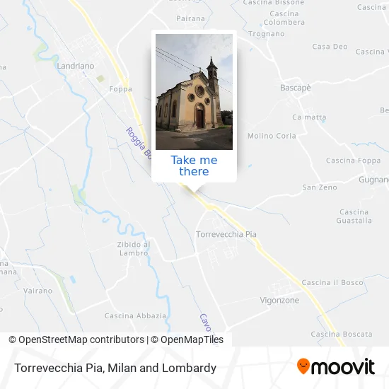 Torrevecchia Pia map