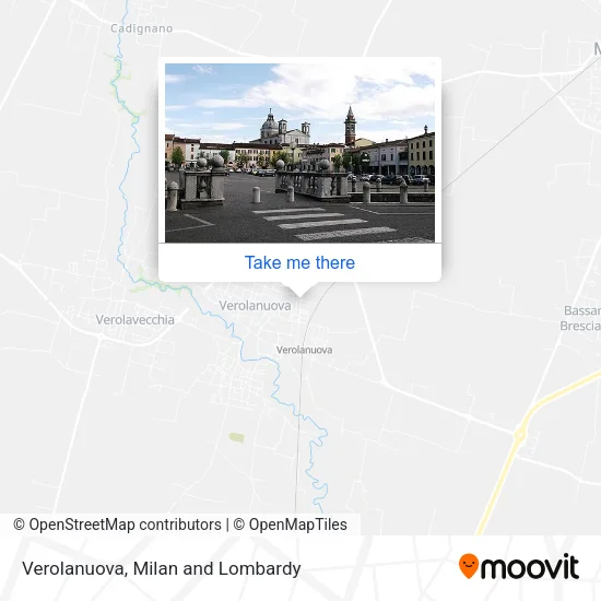 Verolanuova map