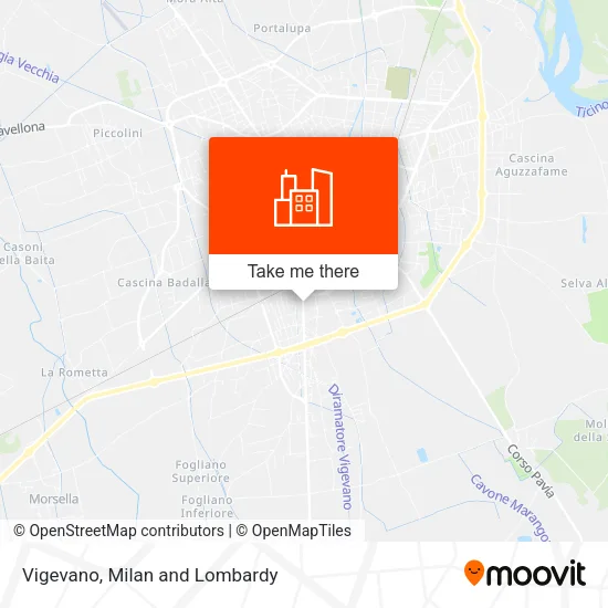 Vigevano map