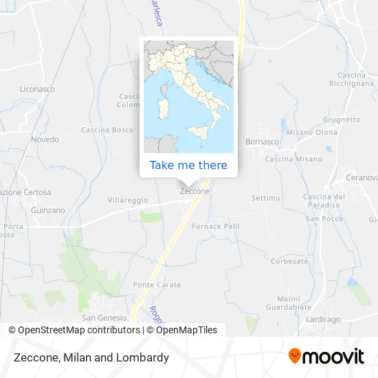 Zeccone map