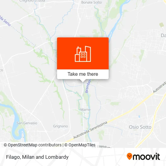 Filago map