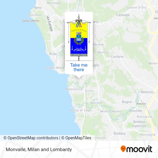 Monvalle map